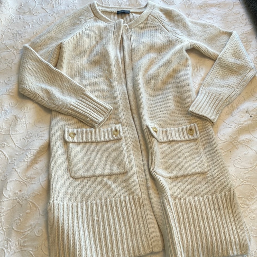 Vintage coatigan from The Limited